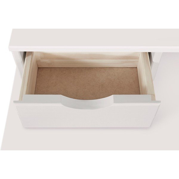 Tavolo da lavoro in legno di pino bianco con ripiano Gava - Støraa-image-4