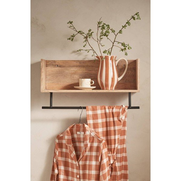 Mensola di colore naturale in mango massiccio 65 cm Sofie – Ellos Home-image-2