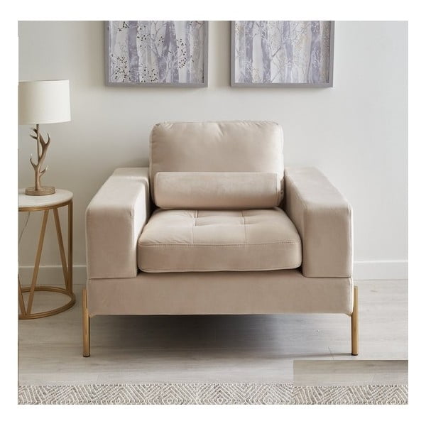 Poltrona beige Versailles – Ropez-image-1