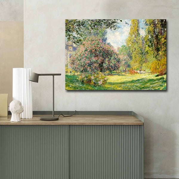 Riproduzione murale su tela, 100 x 70 cm Claude Monet - Wallity-image-2