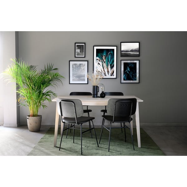 Tavolo da pranzo in rovere laccato opaco , 140 x 90 cm Filippa - Rowico-image-2