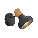 Lampada da parete nero opaco ø 10 cm Latika - Reality