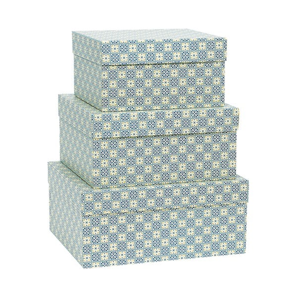 Scatole regalo in set da 3 Quadrilobe - Kartos