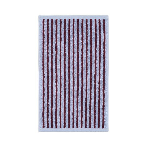 Set di asciugamani burgundy/azzurri in cotone 2 pz 30x50 cm Dixie – Jotex-image-2