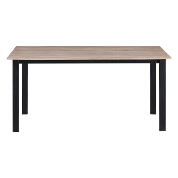 Tavolo da pranzo con piano effetto rovere 90x160 cm Durham – Støraa-image-4