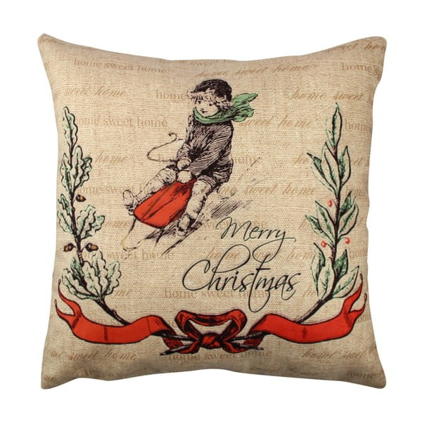 Cuscino Vintage Xmas 3, 43 x 43 cm - Gravel