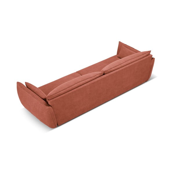 Divano rosso 248 cm Vanda - Mazzini Sofas-image-3