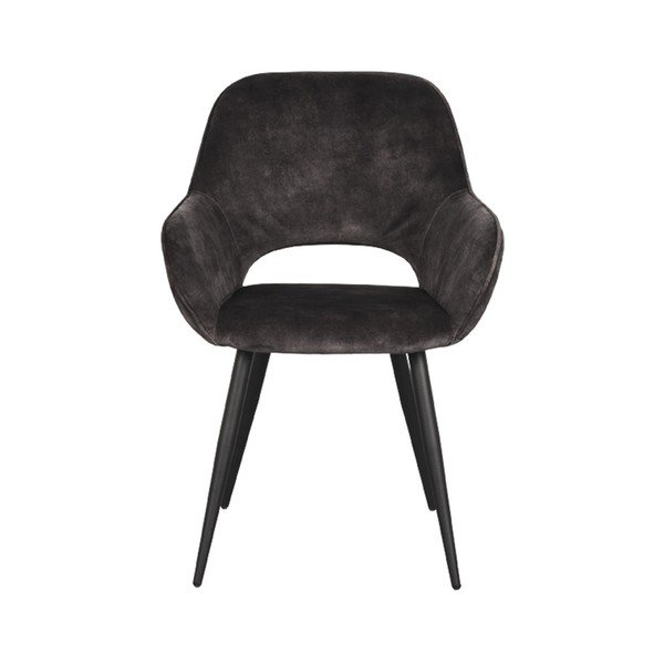 Sedie da pranzo antracite in set da 2 Fer - LABEL51-image-2