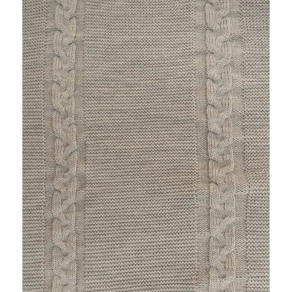 Copriletto beige 200x220 cm Trenza – Oyo Concept-image-3