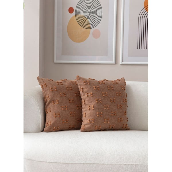 Federe decorative in set 2 pz 43x43 cm Tuffet – Mioli Decor-image-3