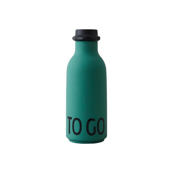 Borraccia verde , 500 ml To Go - Design Letters
