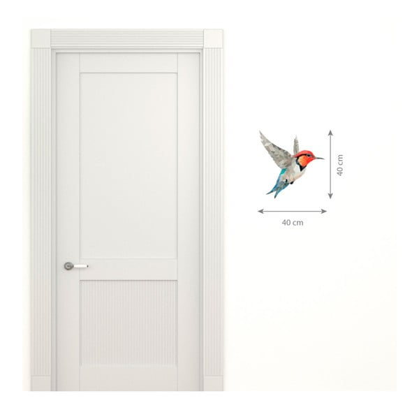 Origami adesivi di Colibrì Hummingbird - Ambiance-image-2