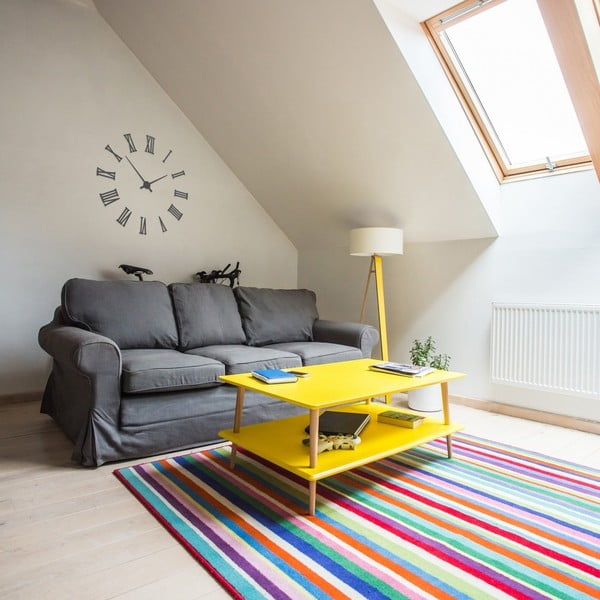 Tavolino bianco con base ribassata KORO Koro - Ragaba-image-1