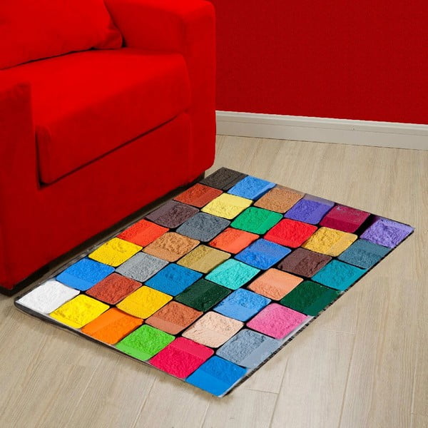 Tappetino in vinile colorato, 52 x 75 cm - Zerbelli-image-2