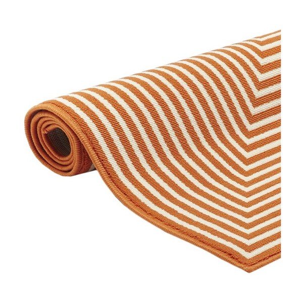 Tappeto arancione per esterni , 160 x 230 cm Braid - Floorita-image-2
