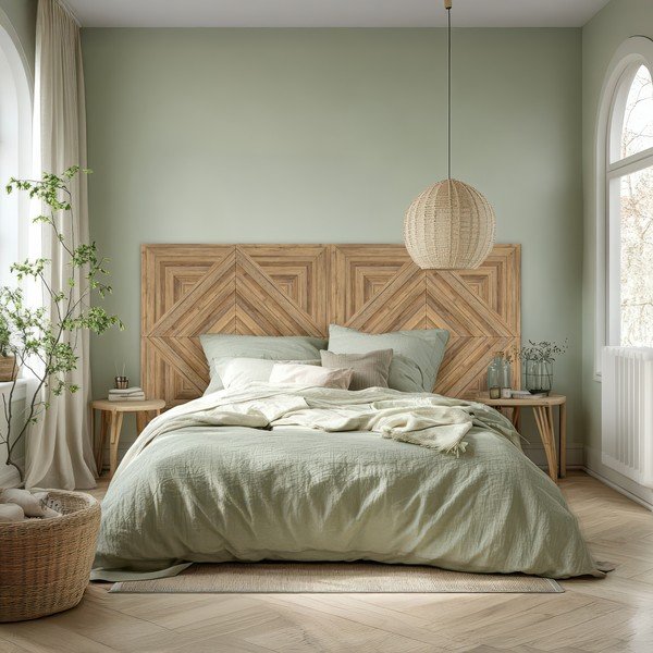 Set di pannelli acustici in tessuto 2 pz 60x60 cm Light Timber II – Styler-image-2