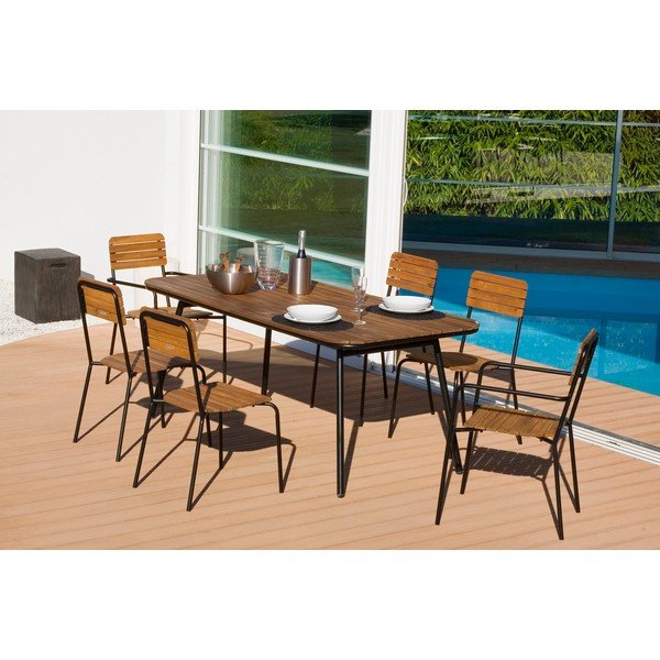 Set di 4 sedie da giardino Scool - Ezeis-image-2