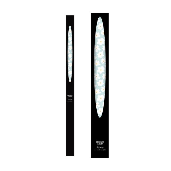 Carta da regalo blu e bianca n. 8 Floral - eleanor stuart-image-3