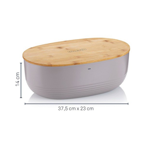 Scatola per il pane beige, 37,5 x 23 cm Namur - Kela-image-4