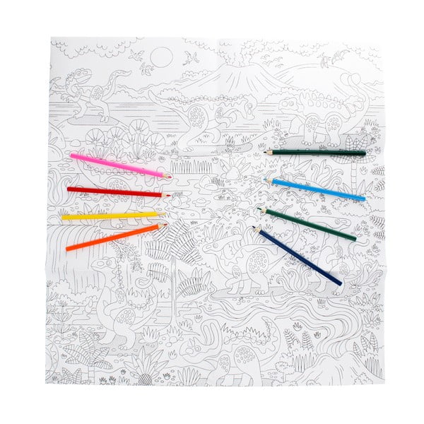 Libro da colorare Baby Dinos – Rex London-image-2