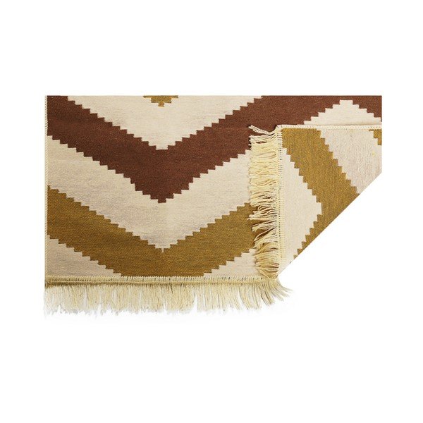 Tappeto marrone ZigZag Brown, 80 x 150 cm - Ya Rugs-image-2
