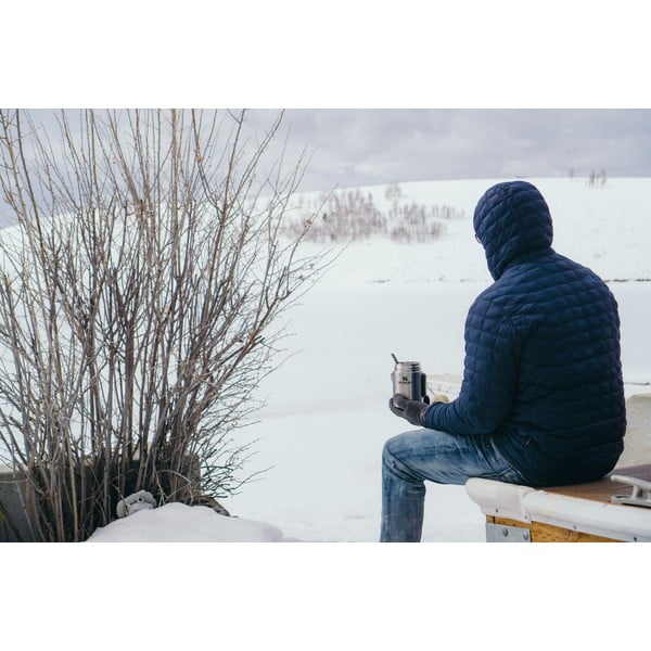 Borraccia termica argentata in acciaio inox 530 ml Adventure – Stanley-image-1