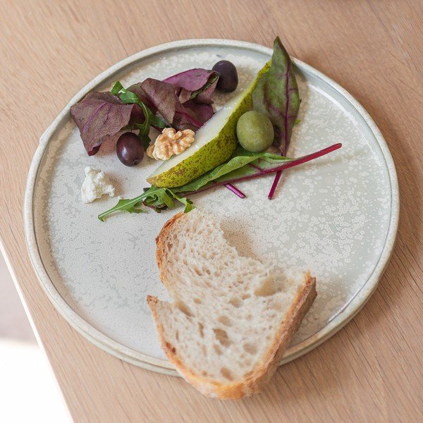 Piatti bianchi in set di 2 pezzi in pietra ø 20 cm Sand Grain - Mette Ditmer Denmark-image-4