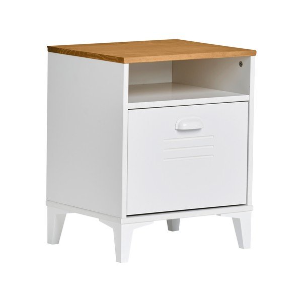 Comodino bianco Zack - Marckeric-image-2