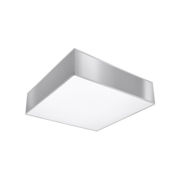 Lampada da soffitto grigia 25x25 cm Mitra - Sollux