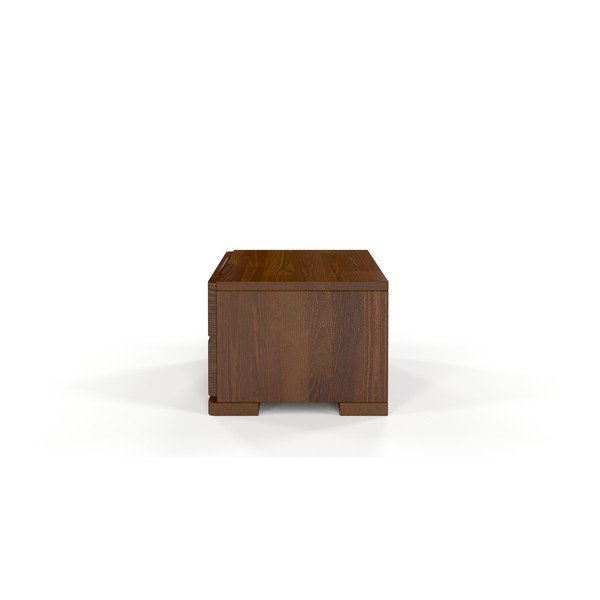 Comodino in legno di pino marrone Sandemo - Skandica-image-2