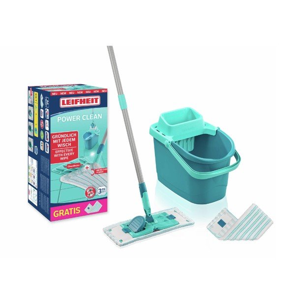 Mop con secchio PowerClean M – LEIFHEIT