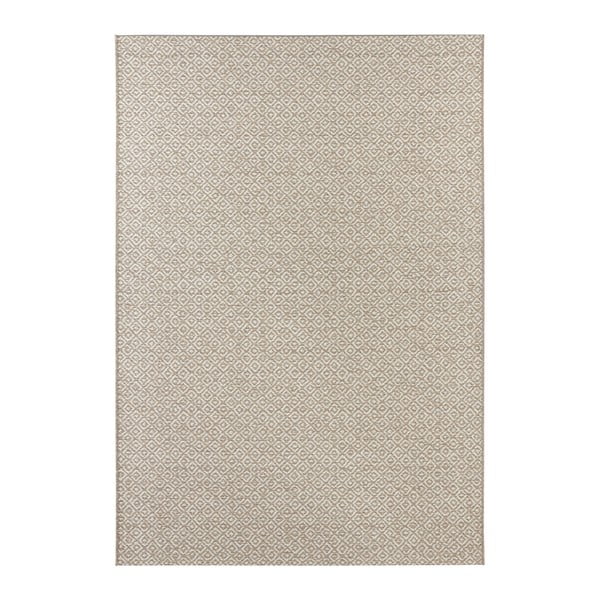Tappeto per esterni Bloom Croix beige e crema, 160 x 230 cm - Elle Decoration