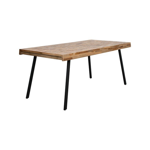 Tavolo da pranzo in teak 90x180 cm Suri - White Label-image-2