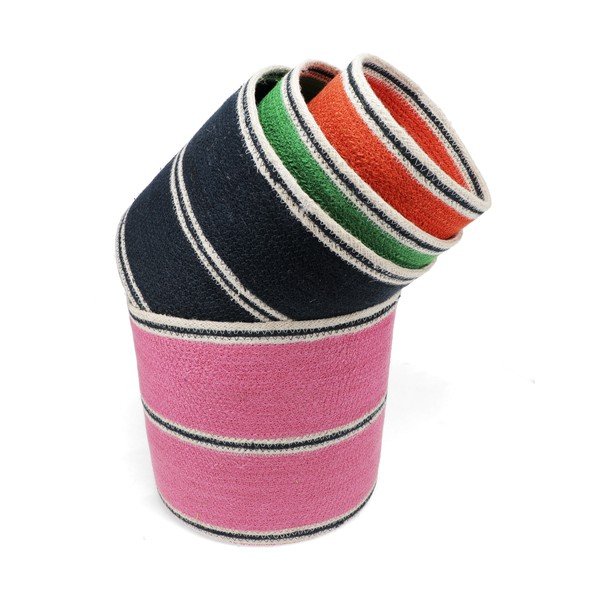 Set di cesti in iuta 4 pz ø 27x26 cm – Rex London-image-2