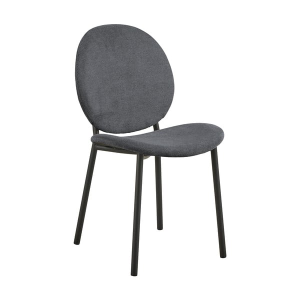 Sedia da pranzo color antracite Cliff – Actona