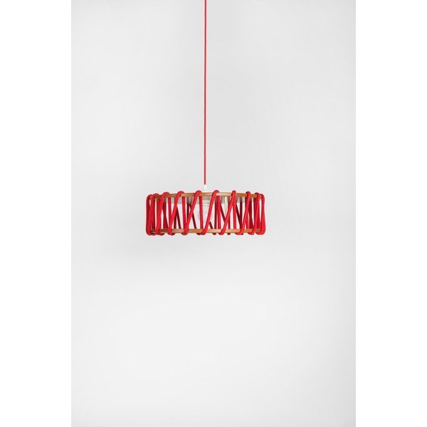 Lampada da soffitto rossa , ø 45 cm Macaron - EMKO-image-1