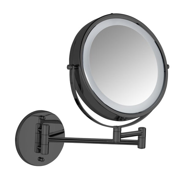 Specchio per make-up con illuminazione/con ingrandimento (con ingrandimento 5x) ø 25,5 cm Lumi – Wenko-image-2