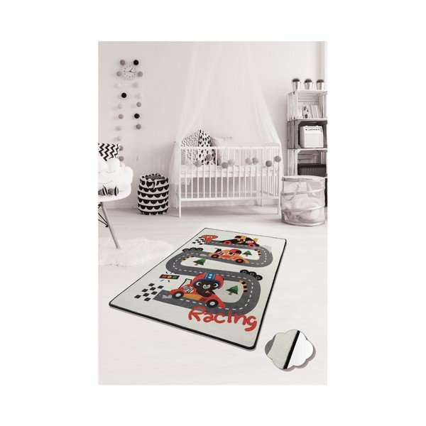 Tappeto per bambini Race, 100 x 160 cm - Unknown-image-1