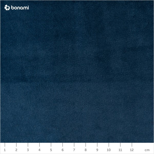 Divano in velluto blu scuro, 158 cm Benito - Mazzini Sofas-image-1