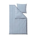 Set copripiumino e federa azzurro in tessuto damascato per letto singolo 140x200 cm Noble – Södahl