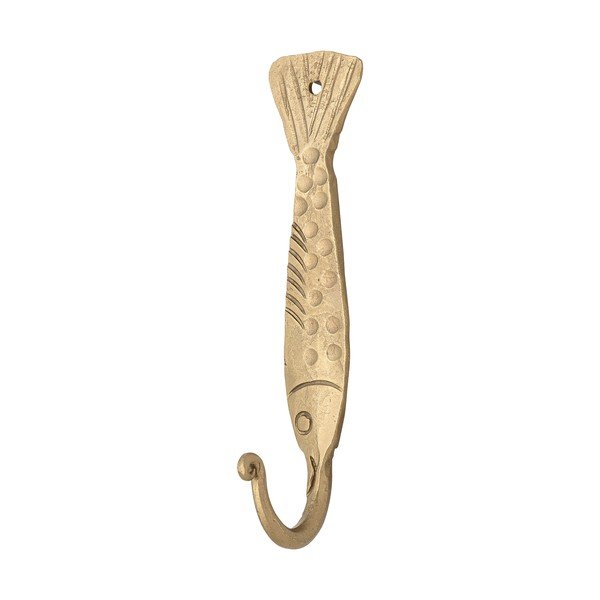 Gancio da parete color ottone in metallo Chalix – Bloomingville-image-3
