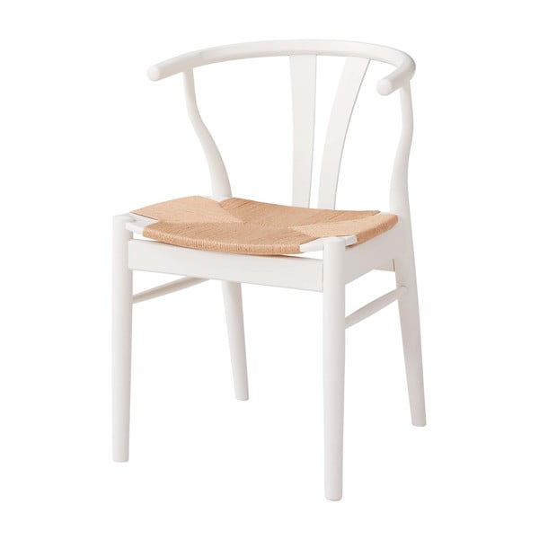 Sedia da pranzo in legno di faggio bianco Findahl di Hammel Freja - Hammel Furniture