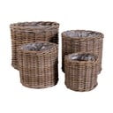Set di coprivaso in vimini 4 pz ø 40 cm Bogor – House Nordic