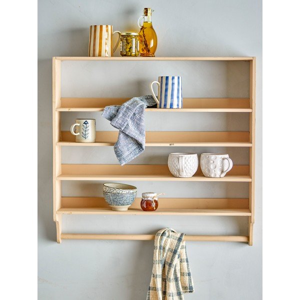 Scaffale a castello in legno di abete di colore naturale 70 cm Sal - Bloomingville-image-3