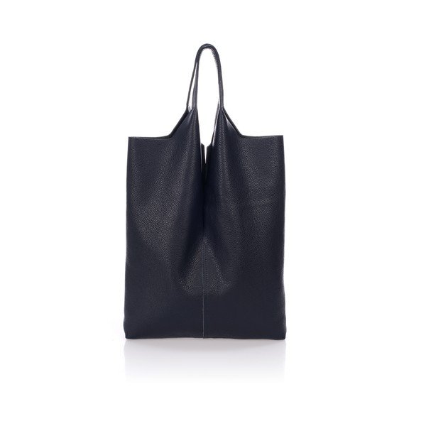 Borsa Laurette in pelle blu scuro - Giulia Massari-image-2
