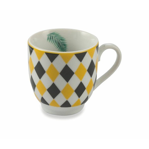 Sada 6 porcelánových šálků s podšálkem VDE Tivoli 1996 Mykonos Urban Jungle, 90 ml-image-3