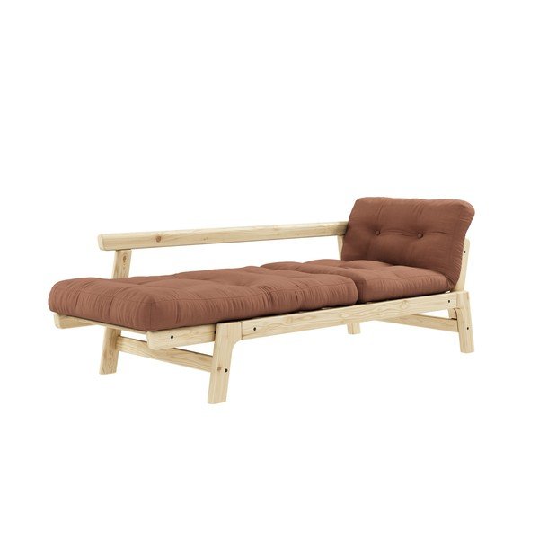 Divano variabile Naturale Chiaro/Marrone argilla Step - Karup Design-image-4