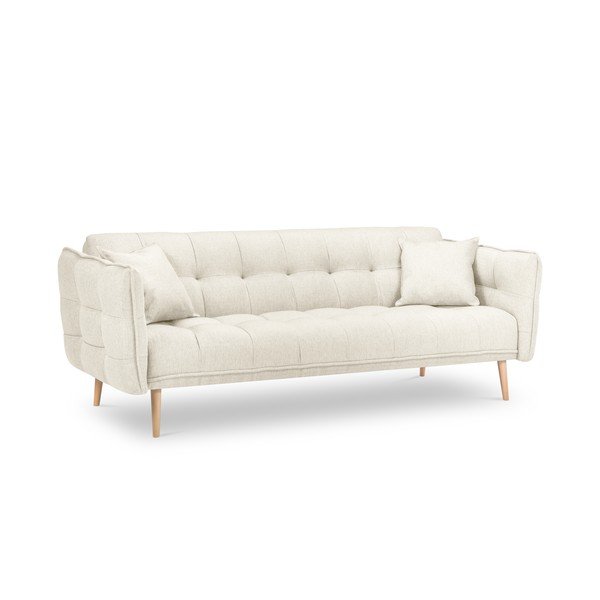 Divano letto crema Canna - Mazzini Sofas-image-2