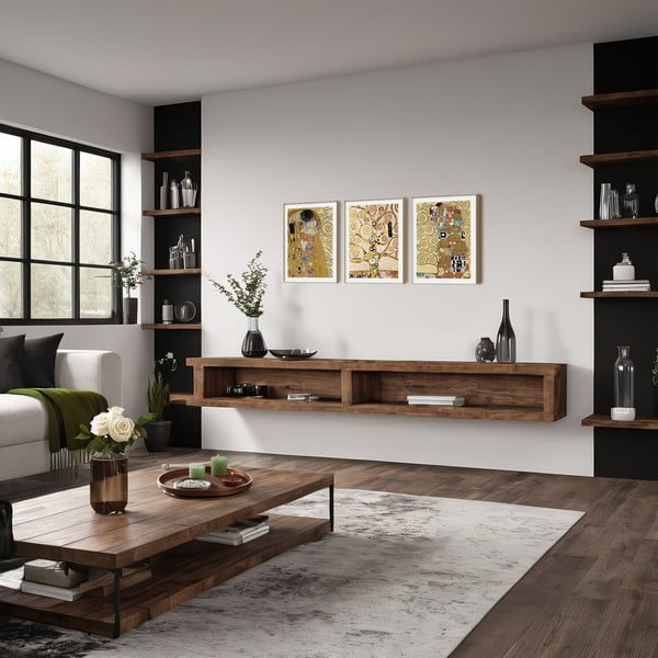 Quadri in set di 3 - riproduzione 30x40 cm Klimt  -image-1