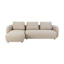 Divano angolare beige (angolo sinistro) Imola - Bonami Selection